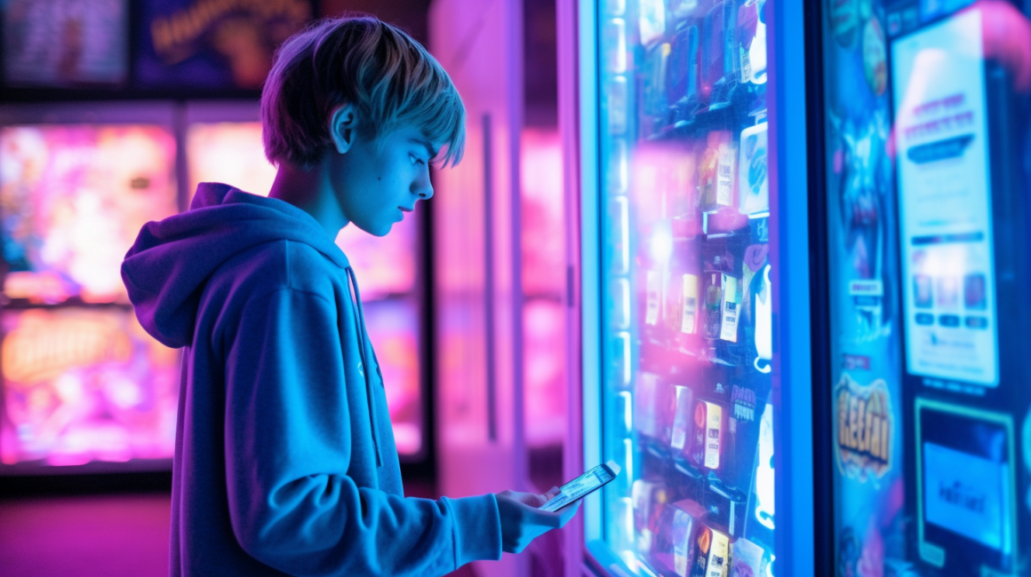 Incorporating Interactive and Gamification Elements in Vending Machines